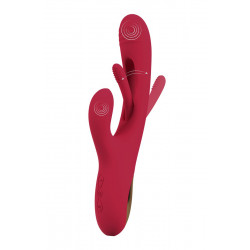 Vibro rabbit avec langue oscillante - Sweet Smile