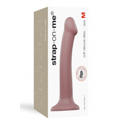 Dildo mono densité vieux rose XL - Strap On Me