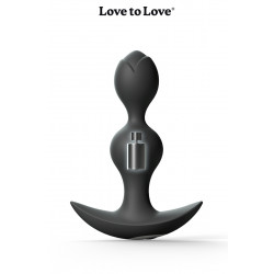 Plug anal vibrant Twinny Bud noir