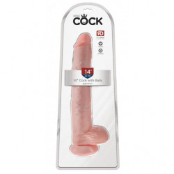 King Cock 14" Pénis avec...