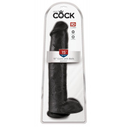 King Cock 15" avec couilles...
