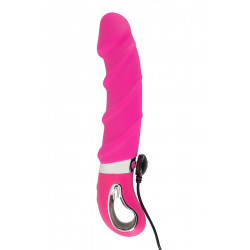 Vibro chauffant rechargeable 22,8 x 4 cm - Sweet Smile