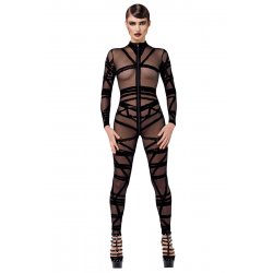 Combinaison floquée Bondesque F357 - Noir Handmade