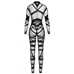 Combinaison floquée Bondesque F357 - Noir Handmade