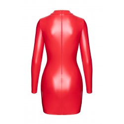 Mini robe Bombshell F367 - Noir Handmade