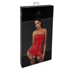 Corset à jarretelles Bombshell F368 - Noir Handmade