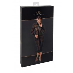 Robe fourreau Noirelle F376 - Noir Handmade