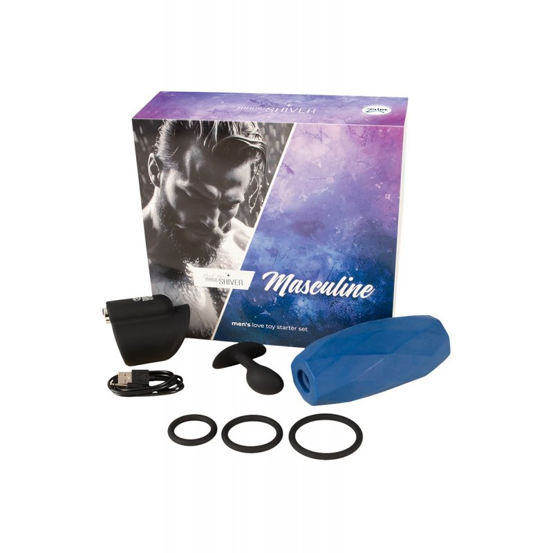 coffret 4 sextoys pour homme - Magic Shiver