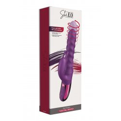 Vibro Swirl Rabbit Thrusting Vibrator - She.E.O