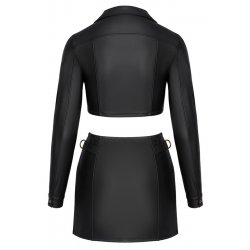 Ensemble top et jupe courte noir - Cottelli PARTY 