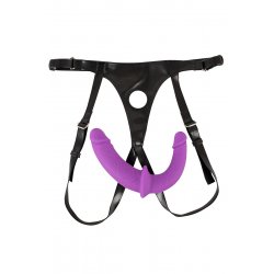 Double Strap-On ultra doux - Sweet Smile