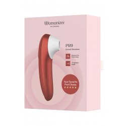 Stimulateur clitoridien Womanizer Pro rouge
