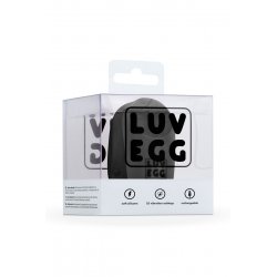 Oeuf vibrant télécommandé noir - LUV EGG