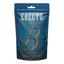 Double Cock Ring liquid silicone - Erecto