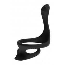 Cock & Ball Ring liquid silicone avec écarteur de périnée - Erecto