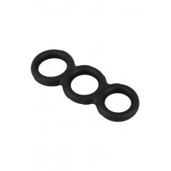 Triple Cock Ring liquid silicone - Erecto
