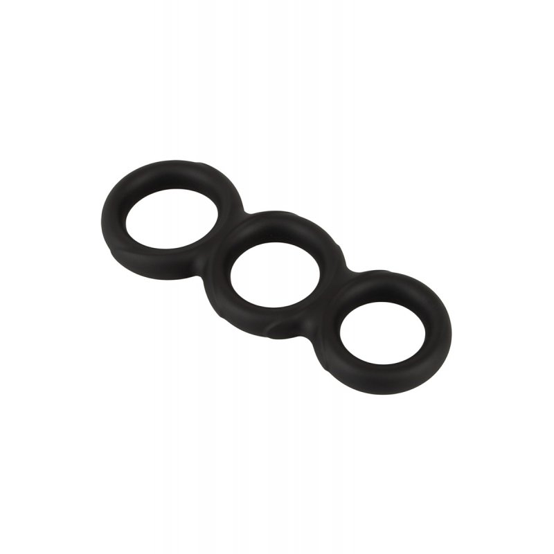 Triple Cock Ring liquid silicone - Erecto
