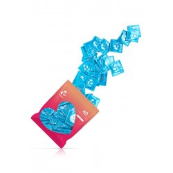 40 préservatifs Ribs and Dots - EasyGlide