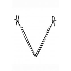 Pince à tétons avec chaîne - Bedroom Fantasies