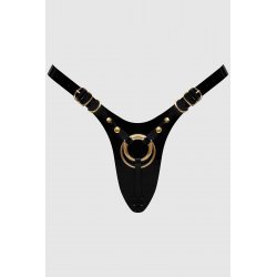 Harnais Fabulous noir vernis - Strap On Me