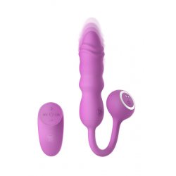 Mini vibro va-et-vient télécommandé - Good Vibes Only
