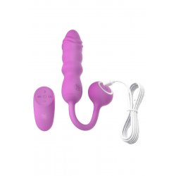 Mini vibro va-et-vient télécommandé - Good Vibes Only