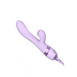 Vibro Rabbit 3 en 1 Purple Sucker - DIK