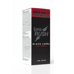 Poppers Super Rush Black Label Aluminium 24ml