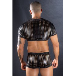 Ensemble top et boxer noir - J Lingerie