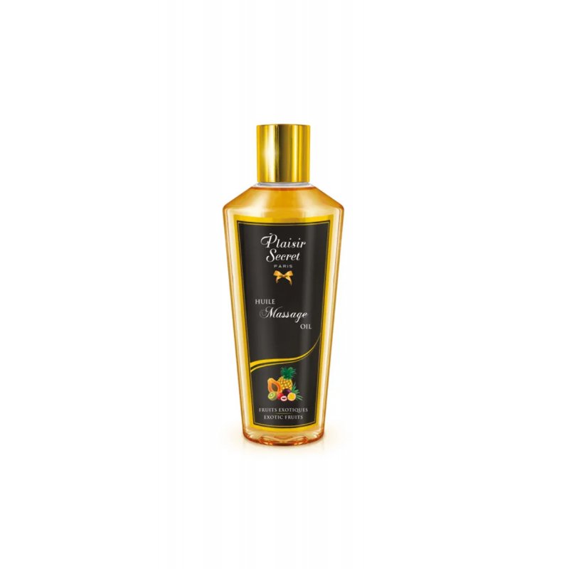 Huile de massage aux fruits exotiques 30ml - Plaisir Secret