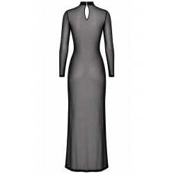 Robe longue Do Not Disturb F410 - Noir Handmade
