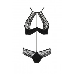 Ensemble Scarlet Bikini noir - Passion