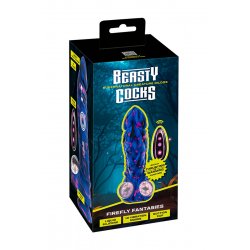 Vibro chauffant à poussées Firefly Fantasies - Beasty Cocks