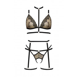 Ensemble harnais et lingerie Cozmo