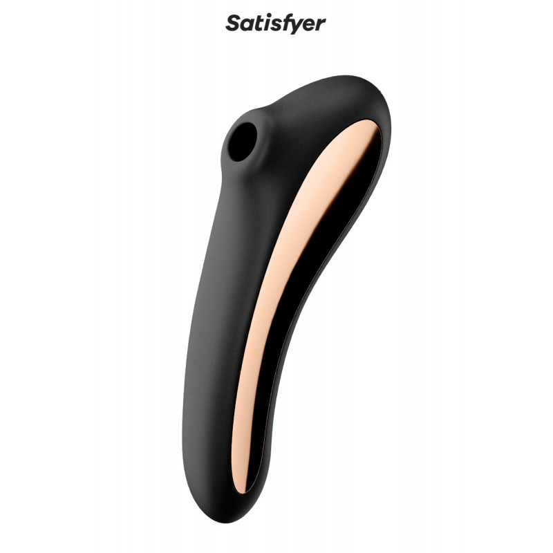 Stimulateur Dual Kiss noir - Satisfyer