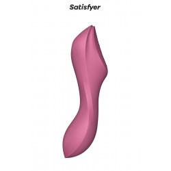 Stimulateur Curvy Trinity 3 rouge - Satisfyer