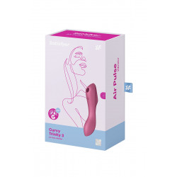 Stimulateur Curvy Trinity 3 rouge - Satisfyer