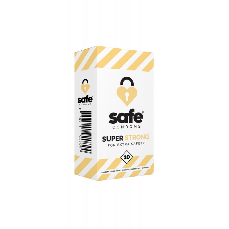 10 préservatifs Safe Super Strong