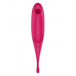 stimulateur Twirling Pro rouge - Satisfyer